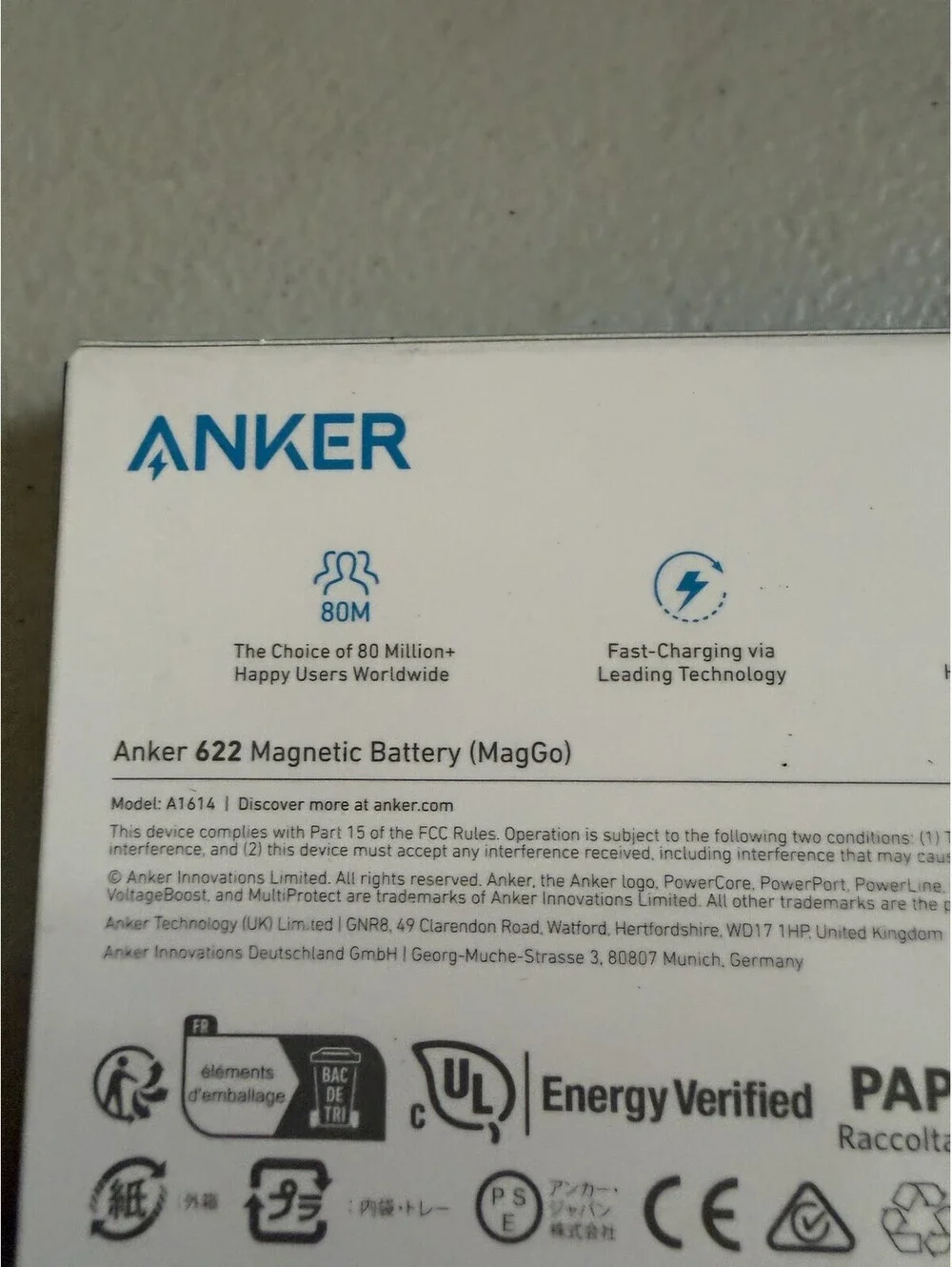 Anker lot 622